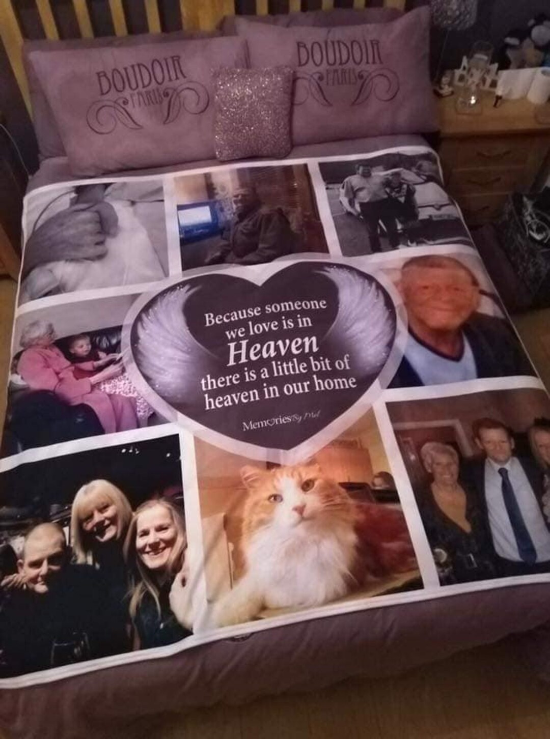 Personalised in Memory Blankets Etsy