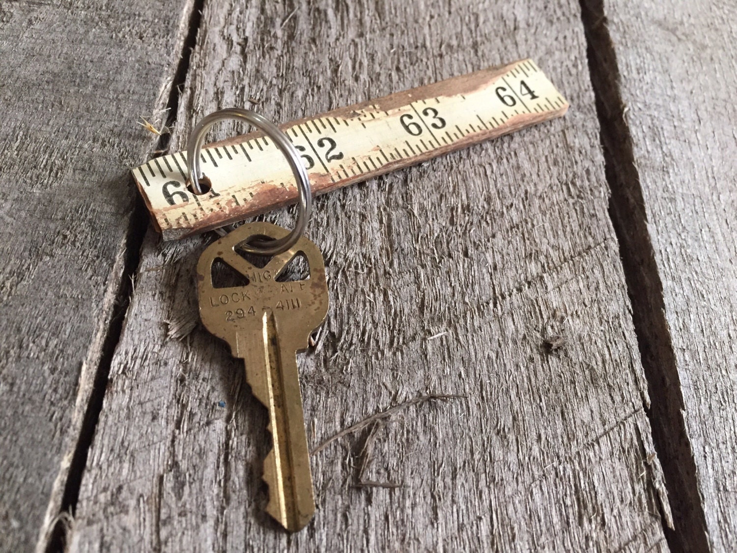 Tape Measure Keychain Etsy