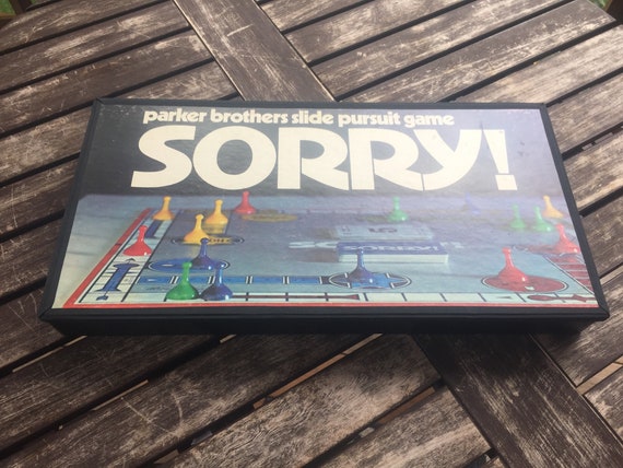 Custom Sorry Board Game Box Etsy Custom Sorry Board Game Box Etsy
