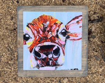 Abstract Cow Painting 3