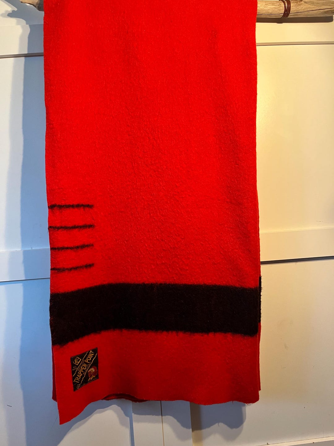 Vintage HBC Wool Blanket Real, 100% Wool, Canadiana, Hudson Bay