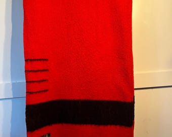 Vintage HBC Wool Blanket Real, 100% Wool, Canadiana, Hudson Bay