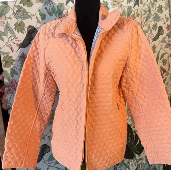 Quilted jacket spring coat Easter spring wear cre… - image 2