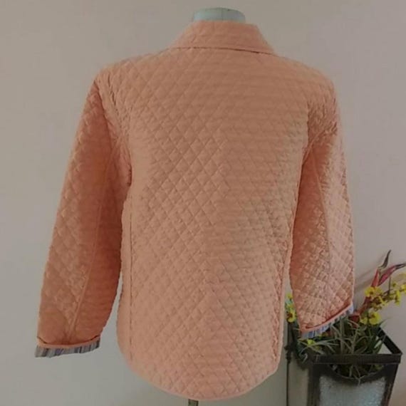 Quilted jacket spring coat Easter spring wear cre… - image 4