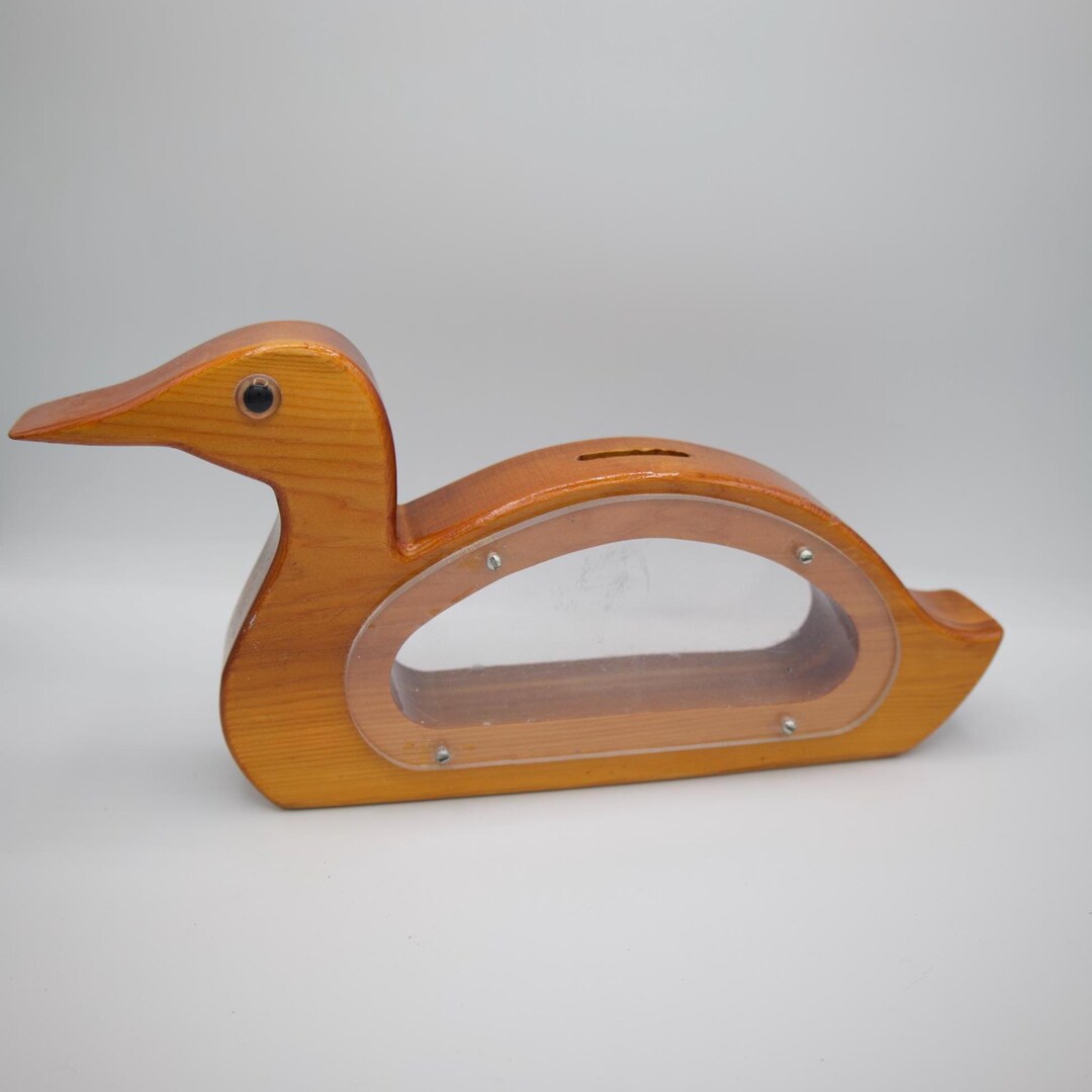 Duck Banck Duck Bank Wooden Duck Home Decor Fall Colours Farmhouse Decor Gift for ...