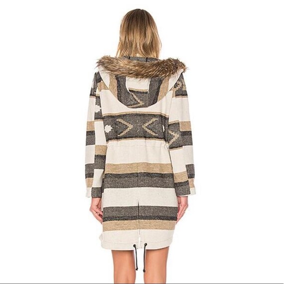 Aztec pattern Winter Jacket wool blend BB Dakota … - image 6