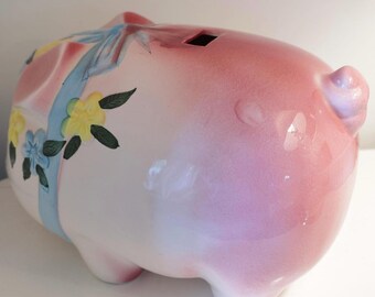 中国の貯金箱、金の貯金箱、ピンクの貯金箱、キッチュな幸運の繁栄の
