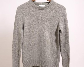 Ralph Lauren Christmas Cardigan Sweater  Apres Ski all Wool Red Grey Womens cardigan  Old money Vintage Christmas Handknit sweater Fair Isle