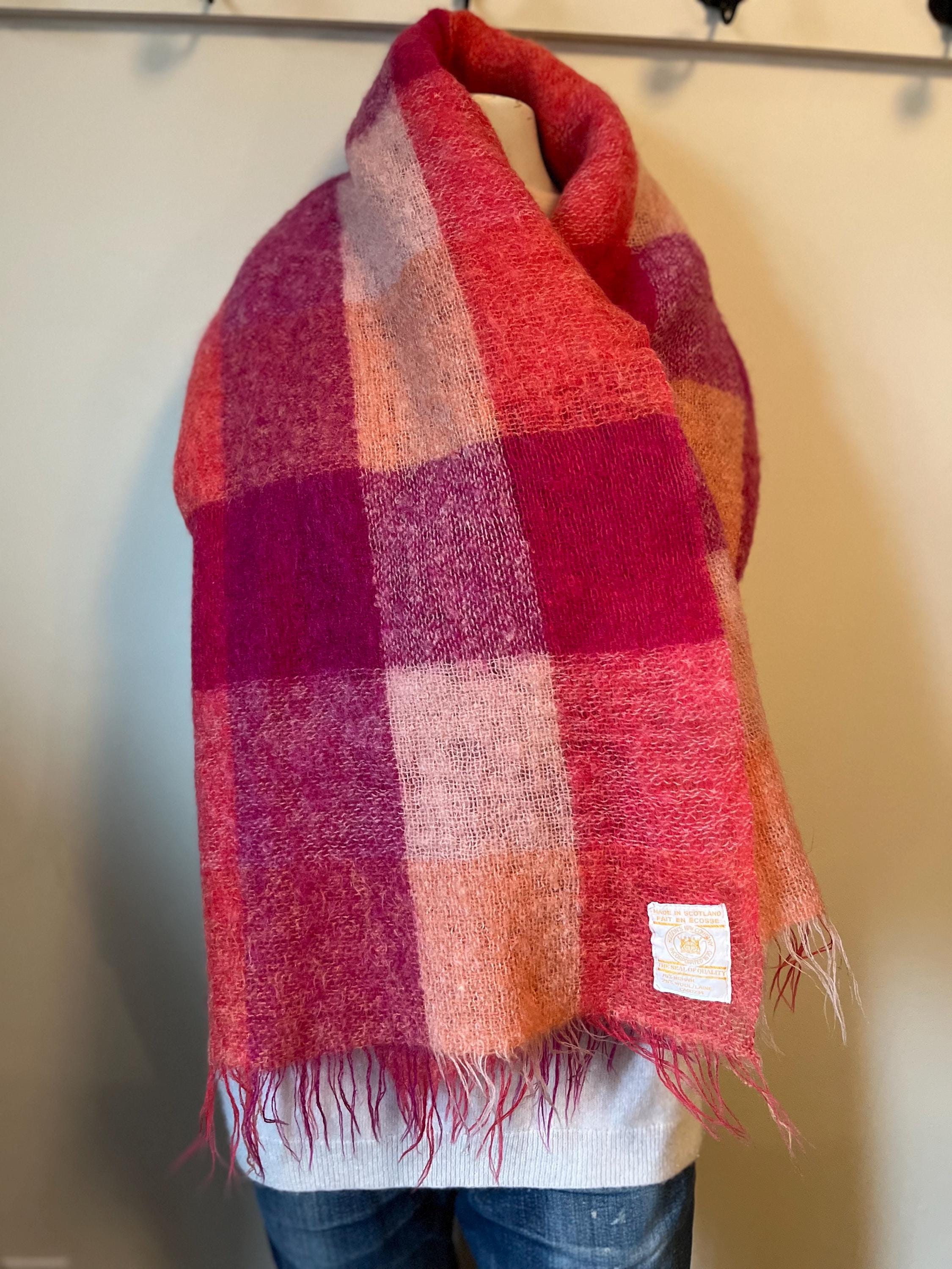 Glen Cree Mohair Blanket - Etsy