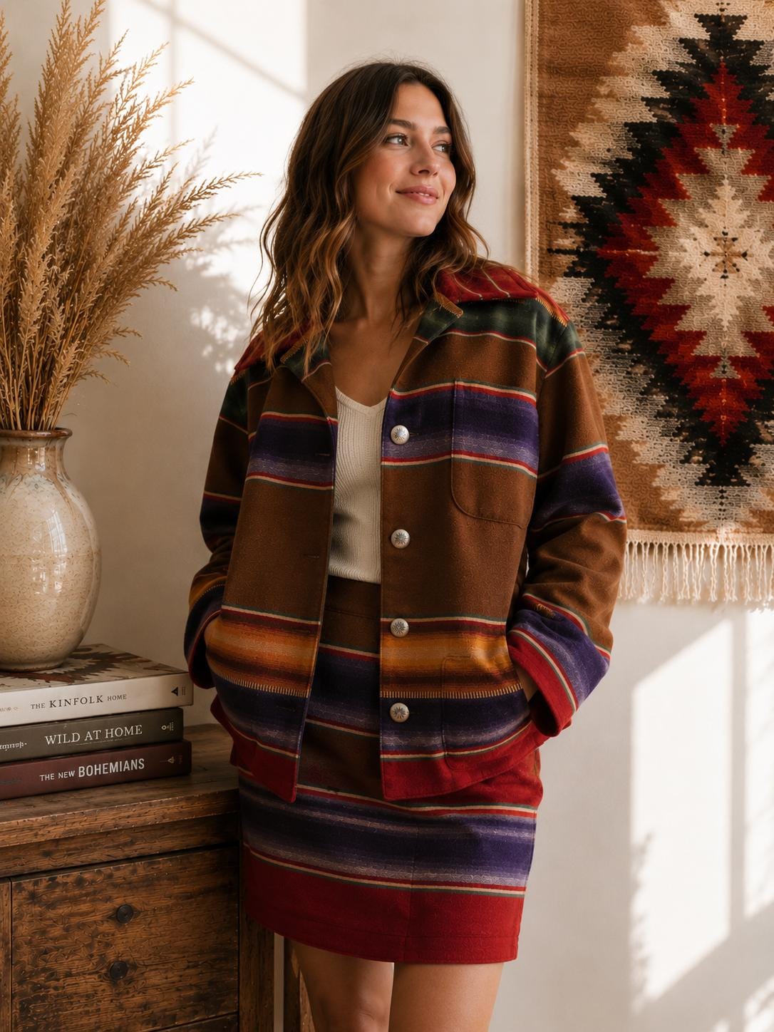 Vintage Ralph Lauren Blanket Jacket - Etsy