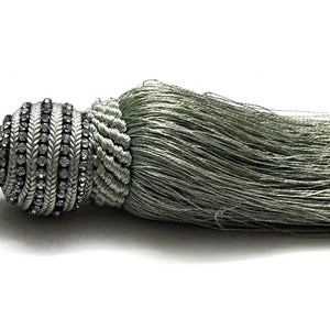 Sage Green Tassel, Key Tassel, Decorative Tassel, Tassel
