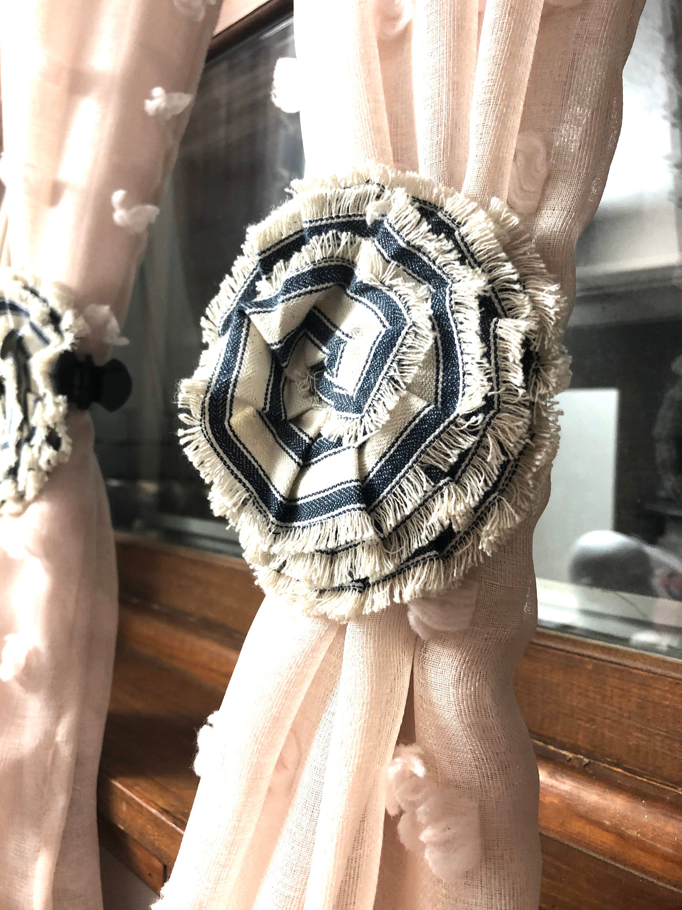 Drapery Clips Drapery Clip-back Decorative Clips Curtain | Etsy