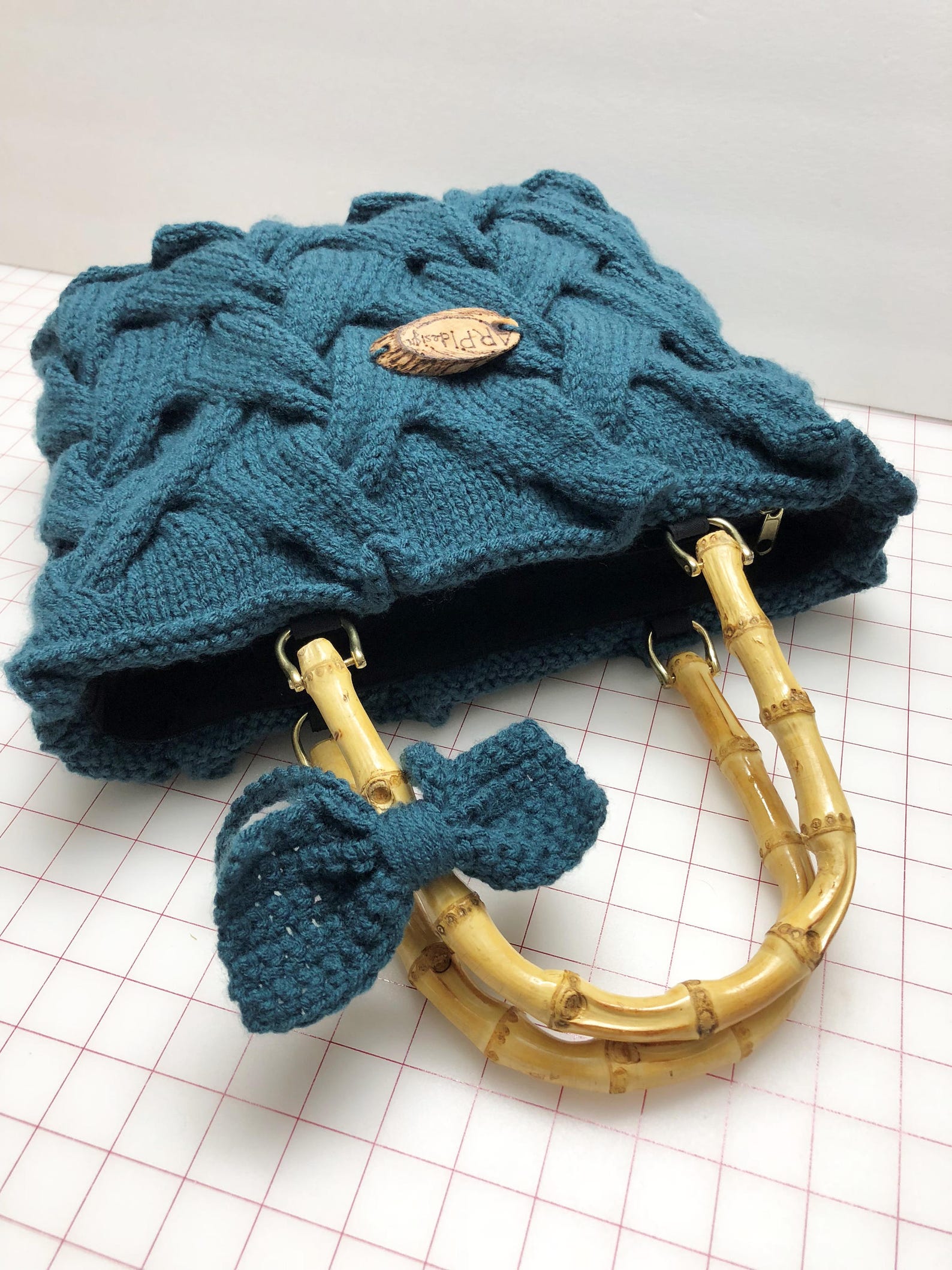 Handmade Cable Knit Handbag by ARPIdesignBraided HandbagTote Etsy