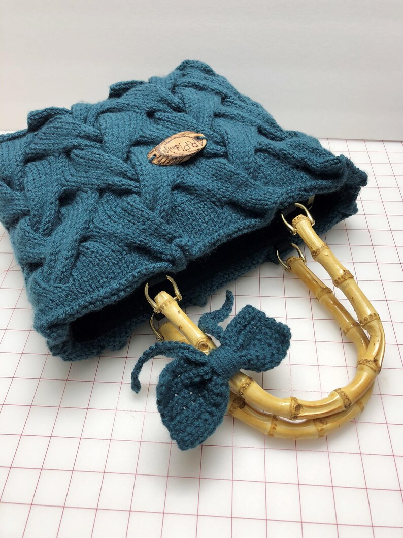 Handmade Cable Knit Handbag by ARPIdesignBraided HandbagTote Etsy