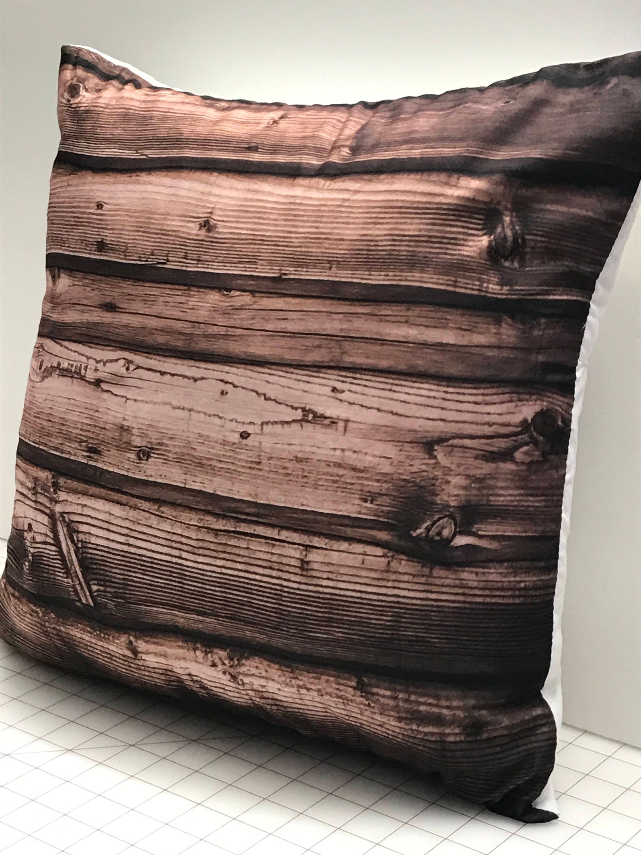 Decorative Pillow Cover/wood Pillow Cover/farmhouse Decor/home Etsy