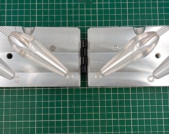 20oz 24oz Spider Sinker Lead Mold Surf Fishing Weight Mold Breakaway Sinker Mold CNC Aluminum Mold