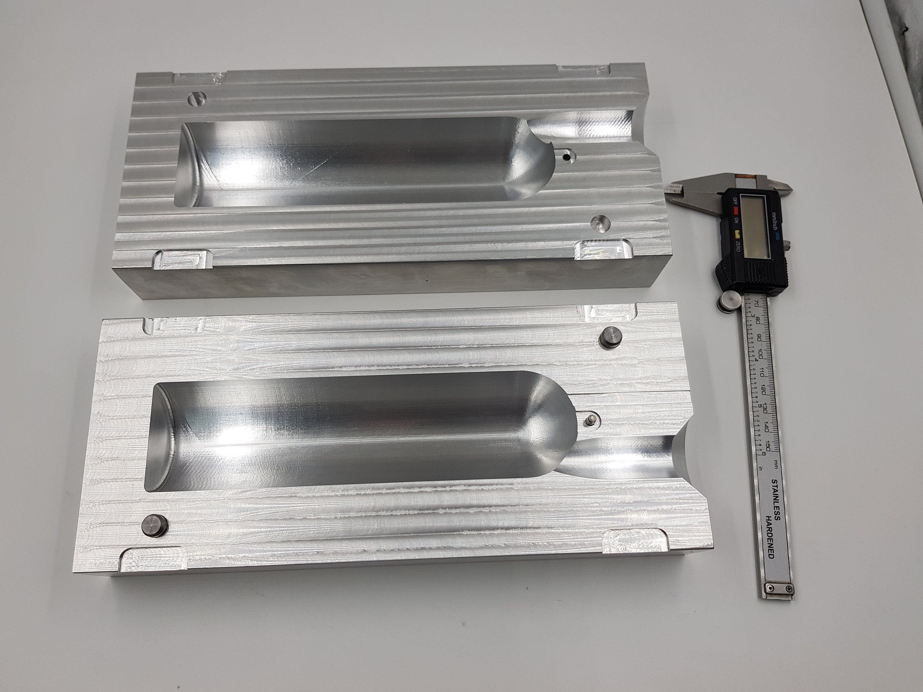 Moule à Plomb Goutte Profonde 10lb CNC Alu - Avec Inserts Interchangeables (Neuf)