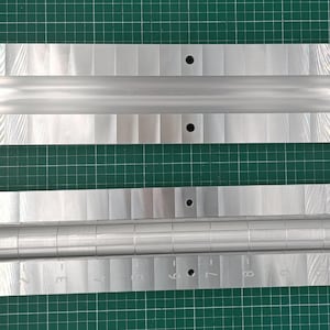 CNC-fräst blyform i aluminium: 1-12lb 1.5" djupa fallvikter