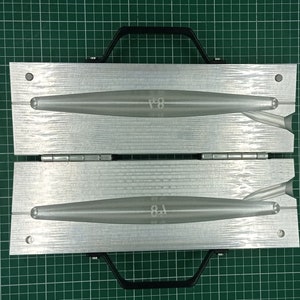 48 oz CNC-gefreesd trollingzinklood met één holte, aluminium vismal, CNC-bewerkingsservices
