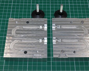 Moule Aluminium CNC Pour Leurre Swimbait - 90mm - Pêche Mer Et Eau Douce