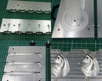 Custom aluminum CNC machined molds, CNC machining services