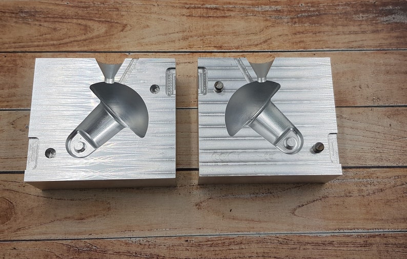 CNC Machined Aluminum Molds for 16oz and 12oz Decoy Anchor Mushroom