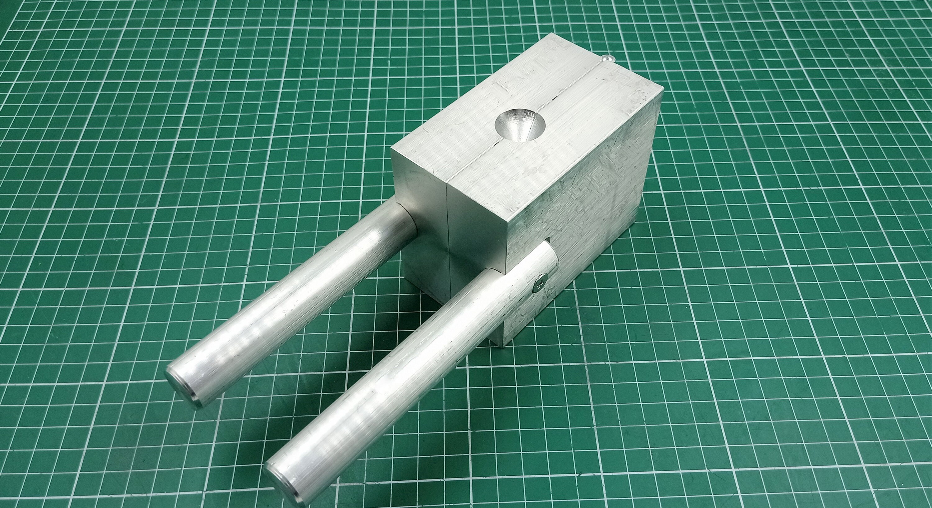 CNC Machined Aluminum Molds for 16oz and 12oz Decoy Anchor Mushroom
