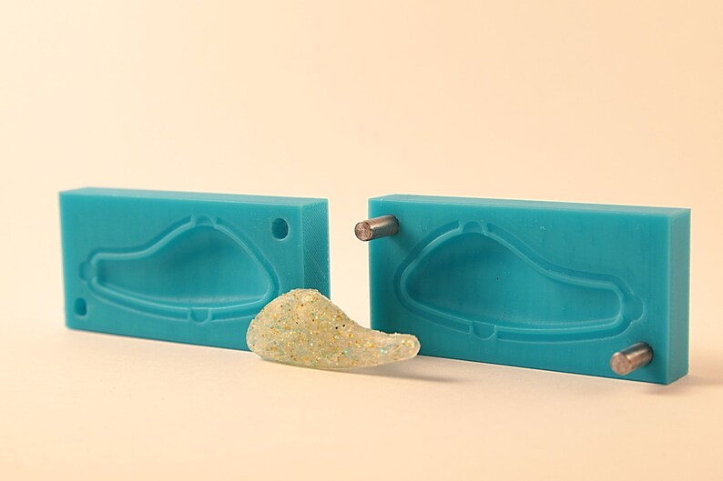 3D printed molds for silicone fishing lures 3D printing Etsy