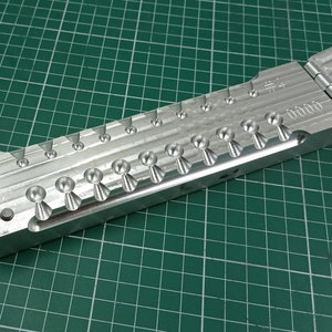 0000 and #4 Buckshot shell CNC machined aluminum mold, CNC machining services