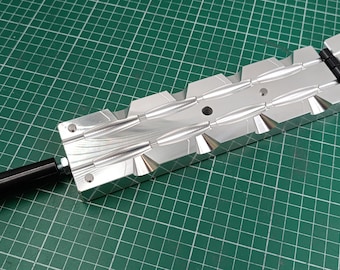 1 oz Net Sinker Mold | CNC Machined Aluminum 8 Cavity Lead Casting Mold