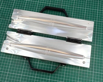 48oz one cavity CNC machined Trolling sinker aluminum fishing mold, CNC machining services