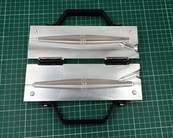 16oz one cavity CNC machined Trolling sinker fishing aluminum mold, CNC machining services