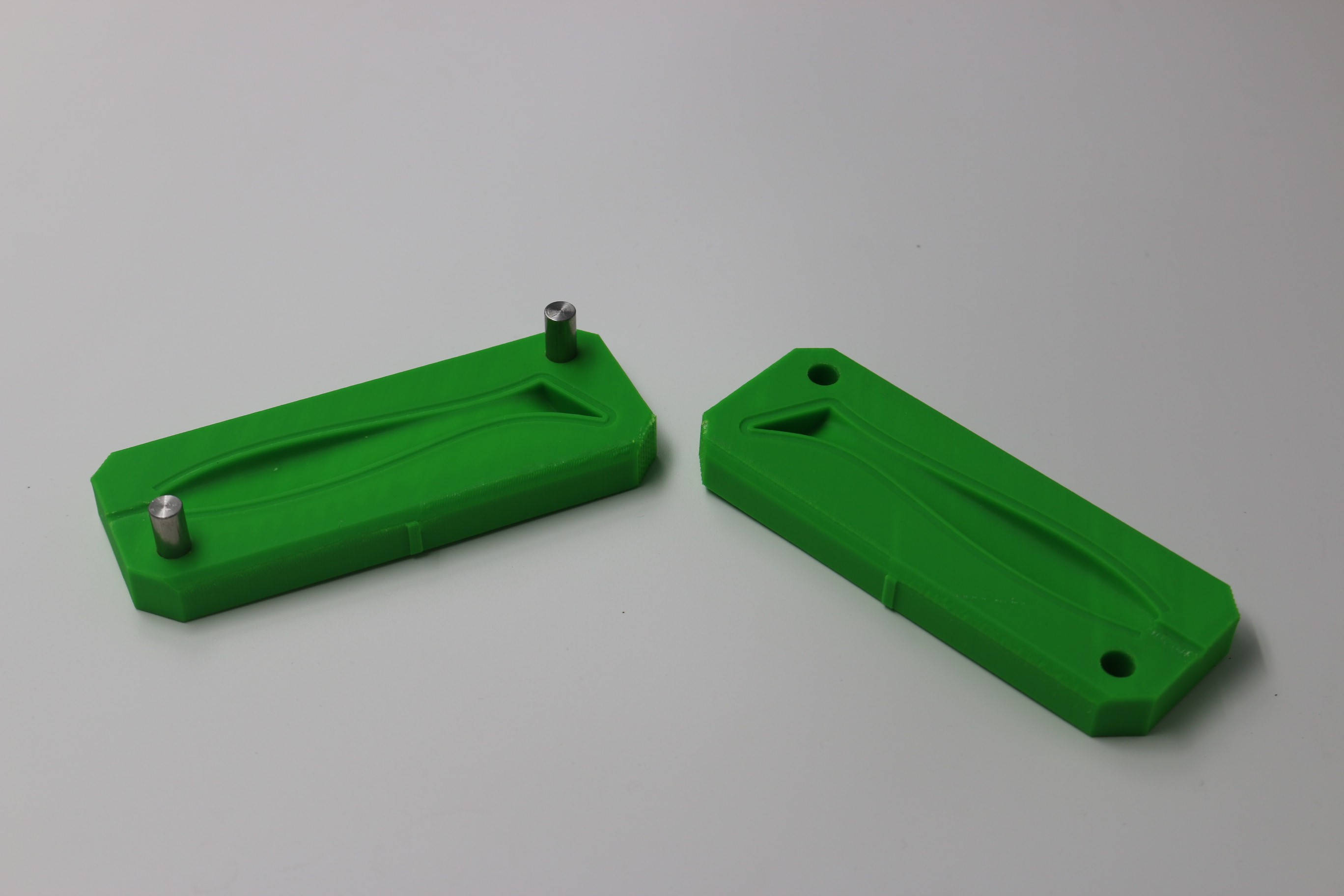 3D printed molds for silicone fishing lures 3D printing Etsy