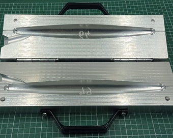 64oz one cavity CNC machined aluminum Trolling sinker fishing mold, CNC machining services