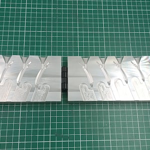 CNC Machined Aluminum Goofy Jig Fishing Mold: 1/4oz - 1oz