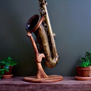 Wooden sax stand - Etsy 日本