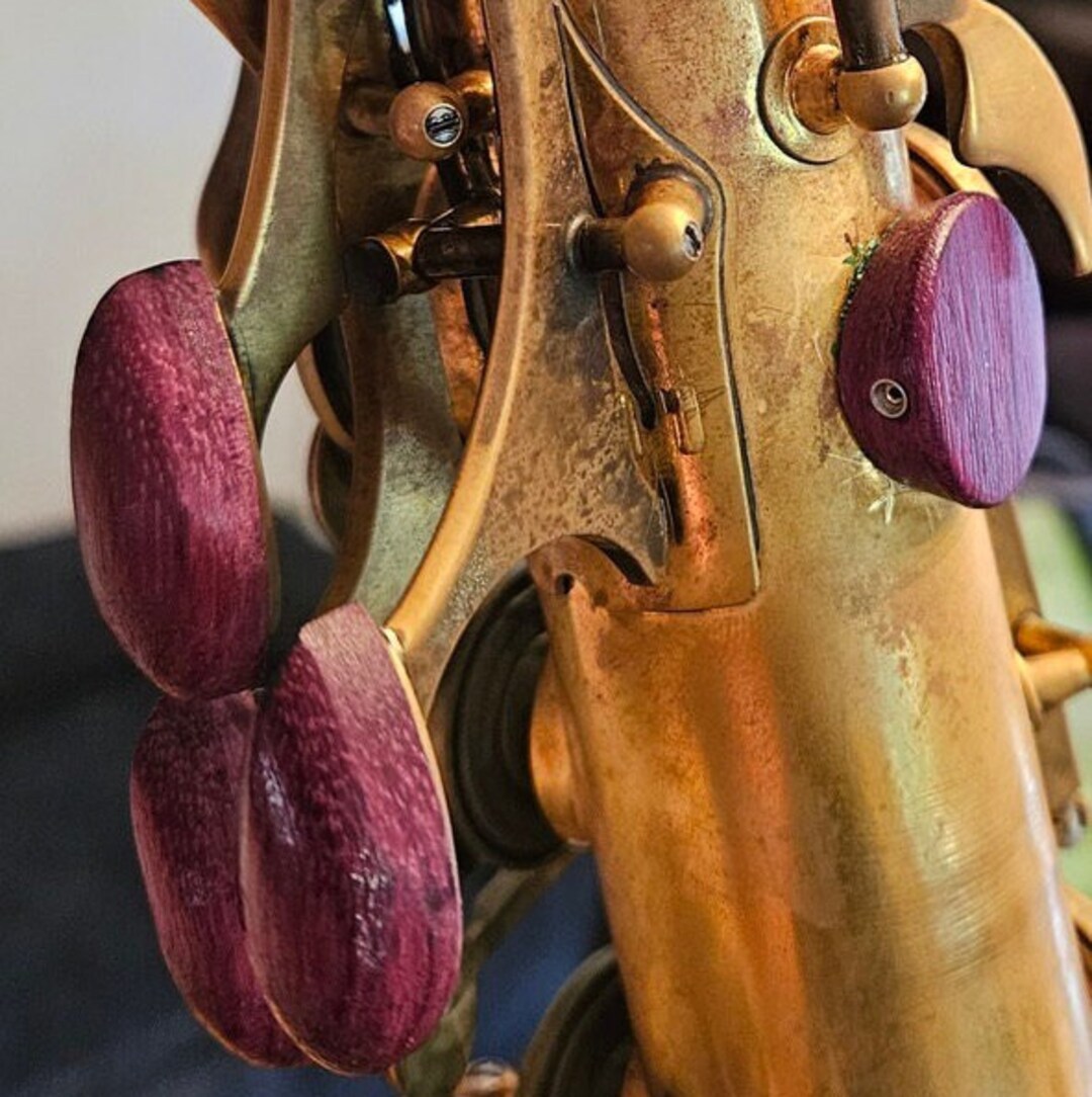 Saxophone Palm Key Risers Etsy