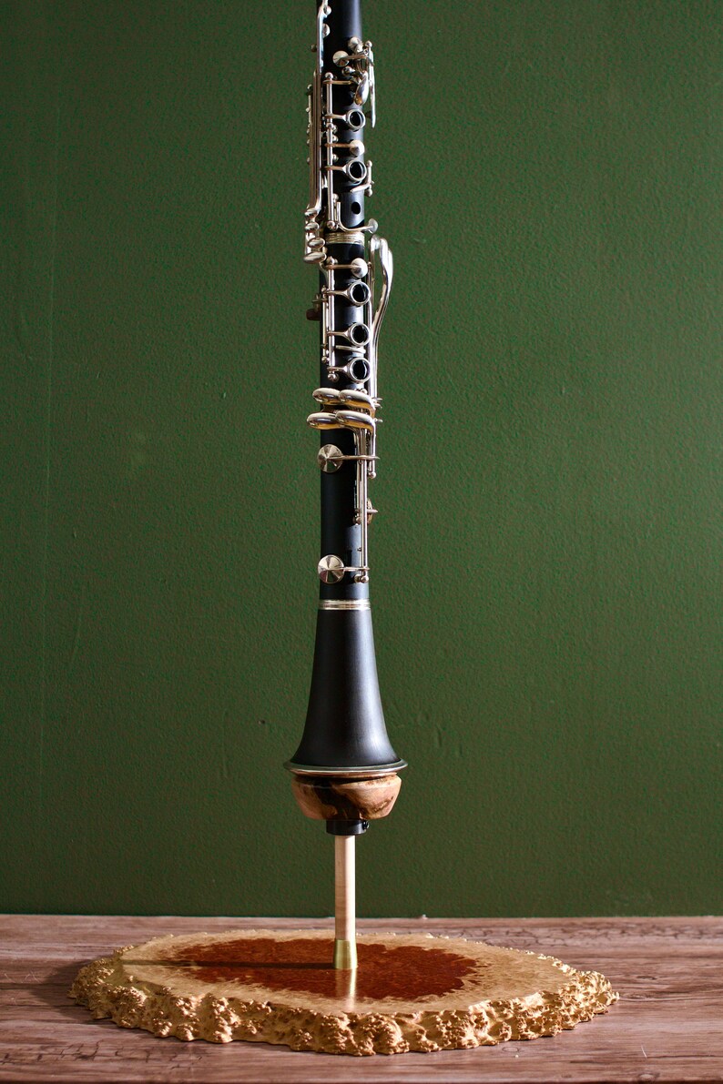 Solid Wood Bb Clarinet Stand image 6