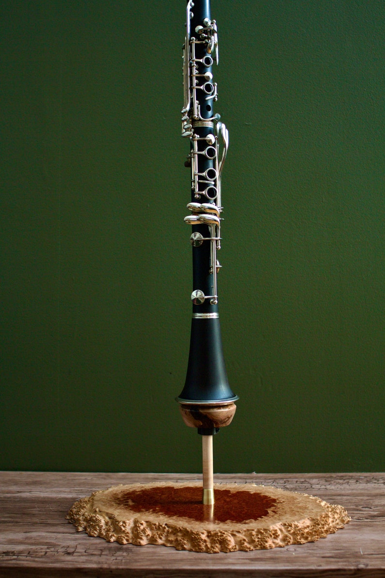 Solid Wood Bb Clarinet Stand image 7