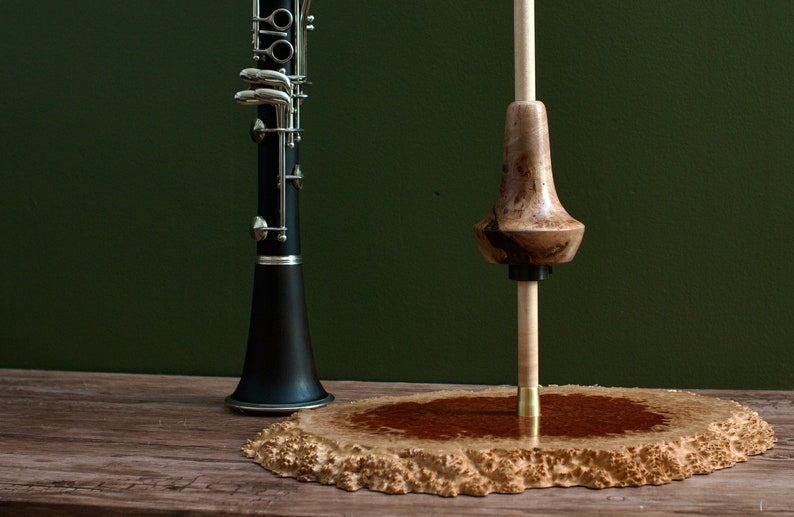 Solid Wood Bb Clarinet Stand image 10