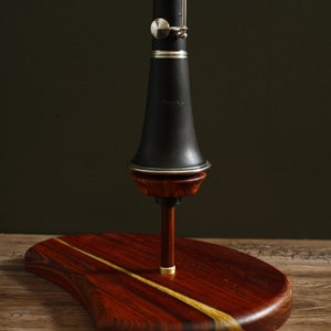 Solid Wood Bb Clarinet Stand image 3