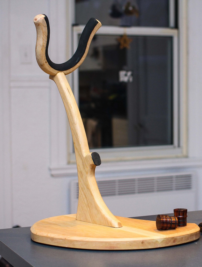Wooden Alto Sax Stand Etsy