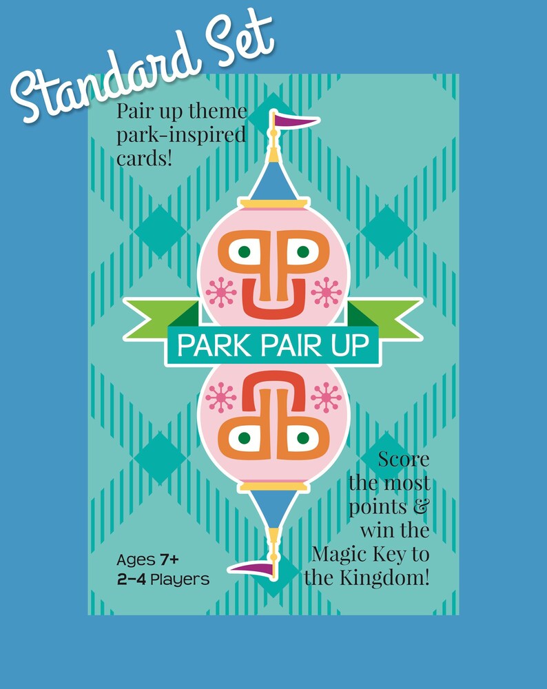 Park Pair Up Card Game  Standard Set image 1