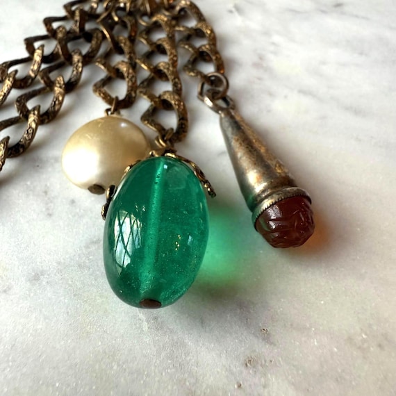 ADELE SIMPSON Dangling Charm Chatelaine Baroque B… - image 3