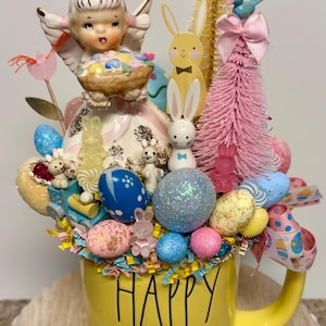Easter Assemblage “Happy Spring!”