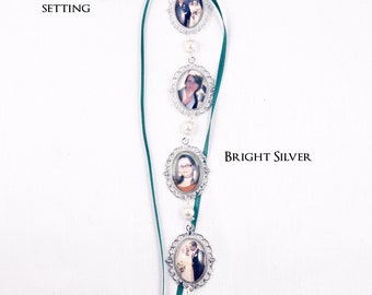 Custom Bouquet charm, Wedding Bouquet charm, Personalised bouquet charm, Double bouquet charm, Triple Bouquet Charm, Memorial Photo Charm.