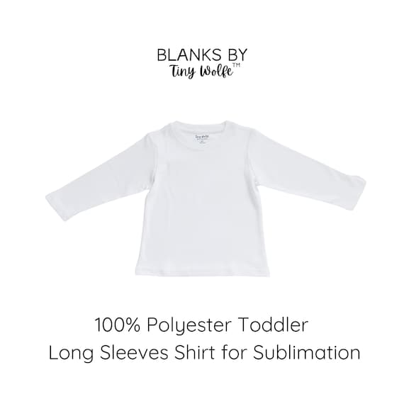 Blank Toddler T-Shirts for Sublimation Printing