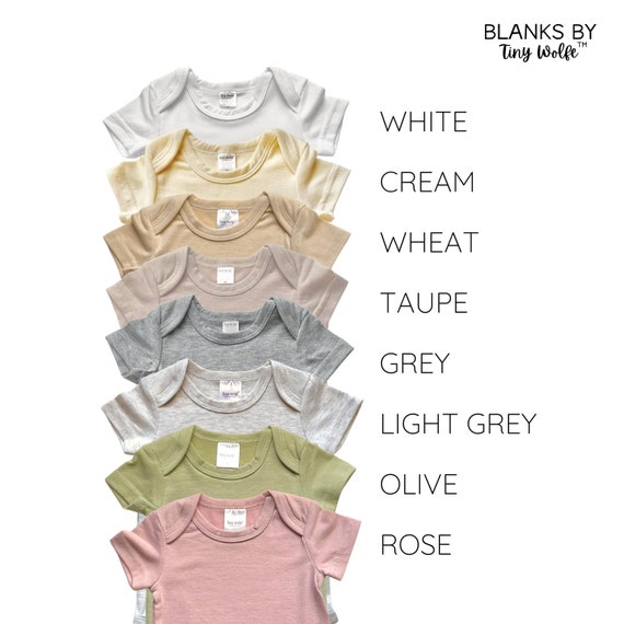 SUBLIMATION Baby Bodysuits, SHORT SLEEVES, Polyester Sublimation Blanks, Unisex Kids Clothing, Newborn Clothes for Sublimation Printing