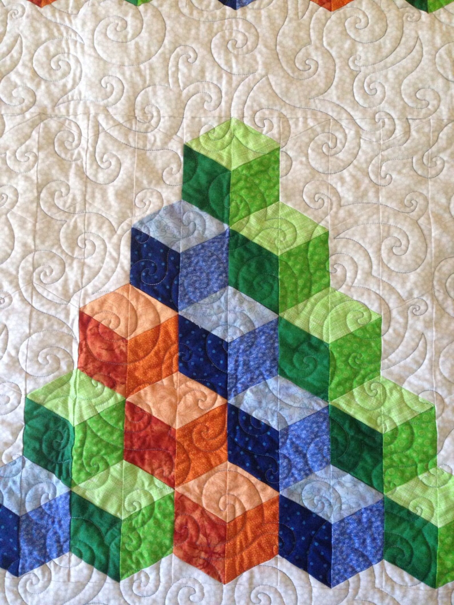 Homemade Quilt. Baby Quilt. Baby Blanket. Building Block Etsy