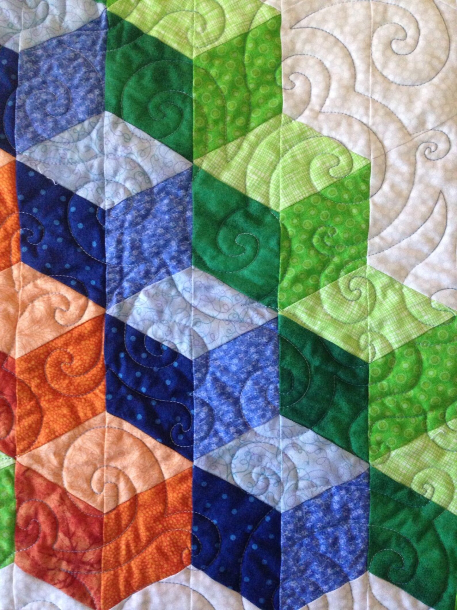 Homemade Quilt. Baby Quilt. Baby Blanket. Building Block Etsy